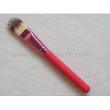 Red Handle Nylon Haar Stiftung Make-up Pinsel